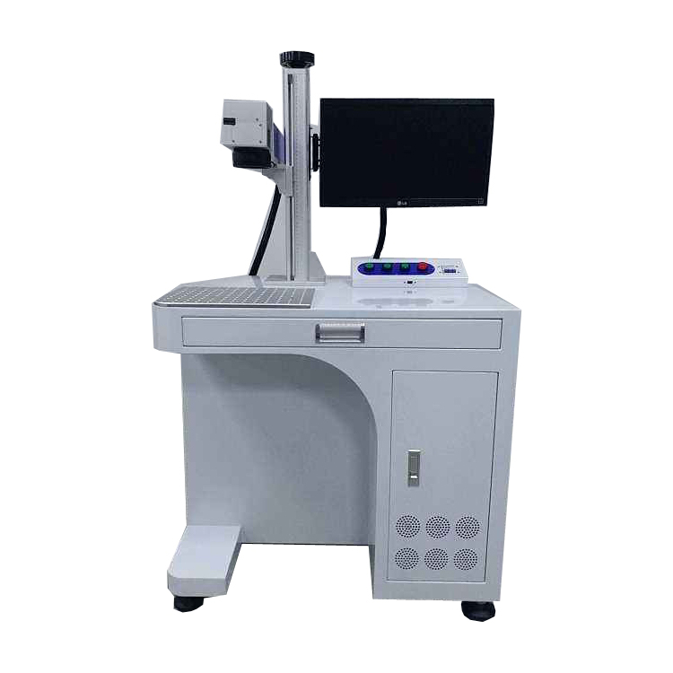20w stolový vláknový laserový značkovací stroj na kov