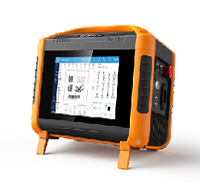 Lítiová batéria Laserové značenie a gravírovanie Prenosný ručný laserový značkovací stroj na papierové balenie škatúľ laserový kódovací stroj